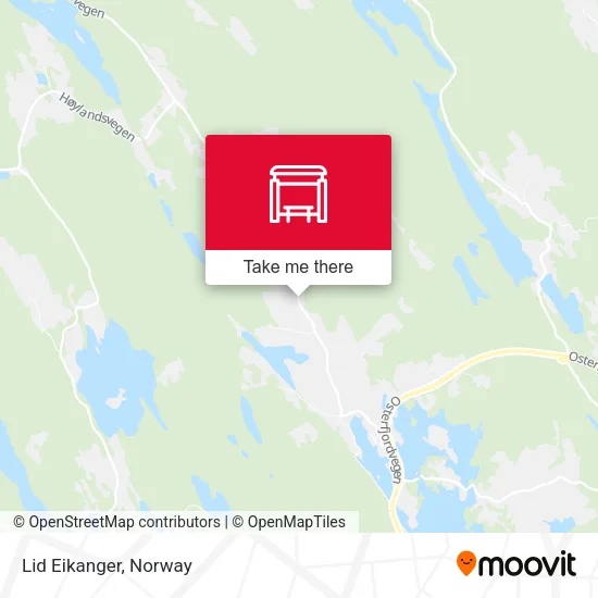 Lid Eikanger map