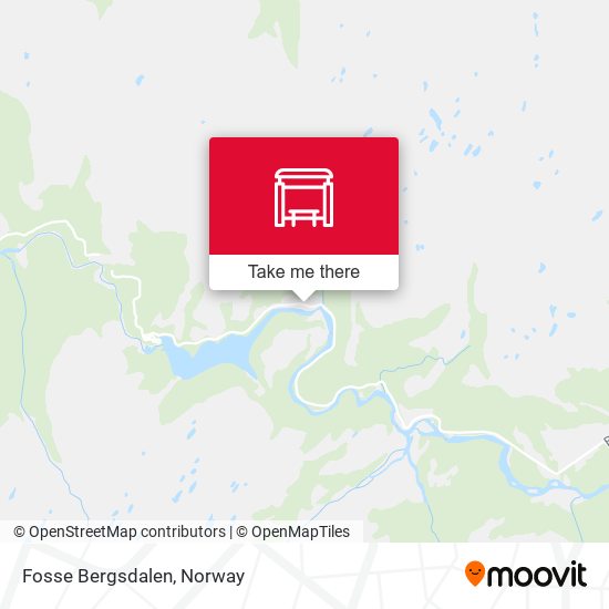 Fosse Bergsdalen map