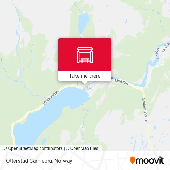Otterstad Gamlebru map