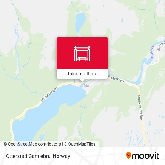 Otterstad Gamlebru map