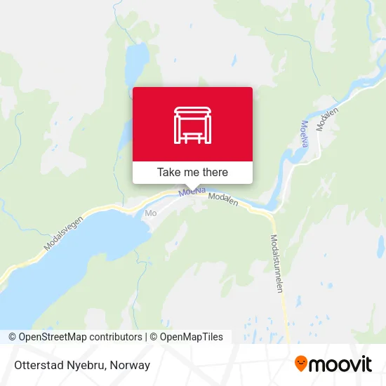 Otterstad Nyebru map
