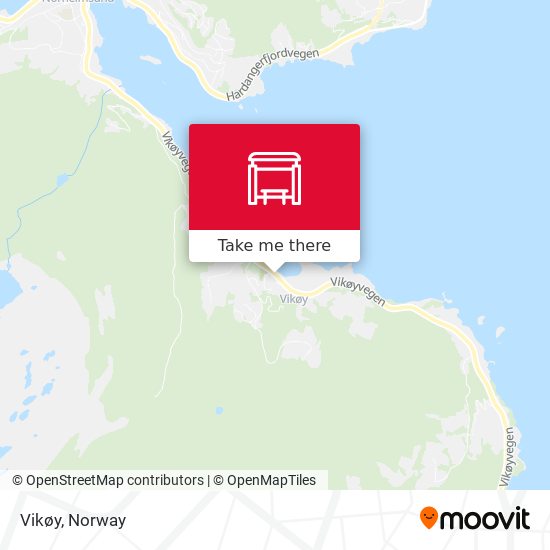 Vikøy map