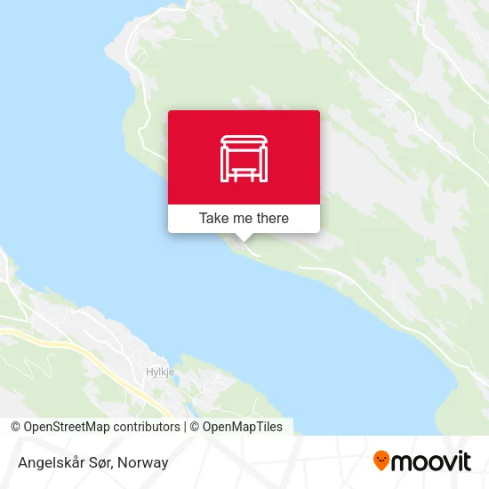 Angelskår Sør map