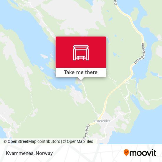 Kvammenes map