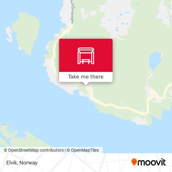 Elvik map