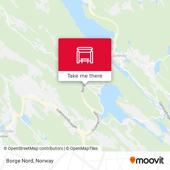 Borge Nord map