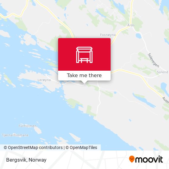 Bergsvik map