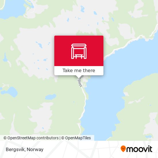 Bergsvik map