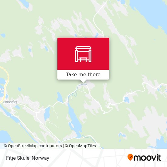 Fitje Skule map