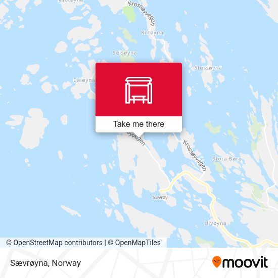 Sævrøyna map