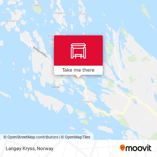 Langøy Kryss map