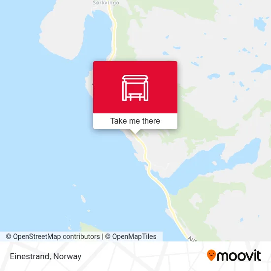 Einestrand map