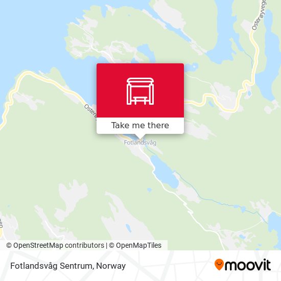 Fotlandsvåg Sentrum map