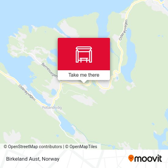 Birkeland Aust map