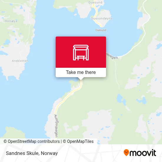 Sandnes Skule map