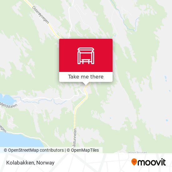 Kolabakken map