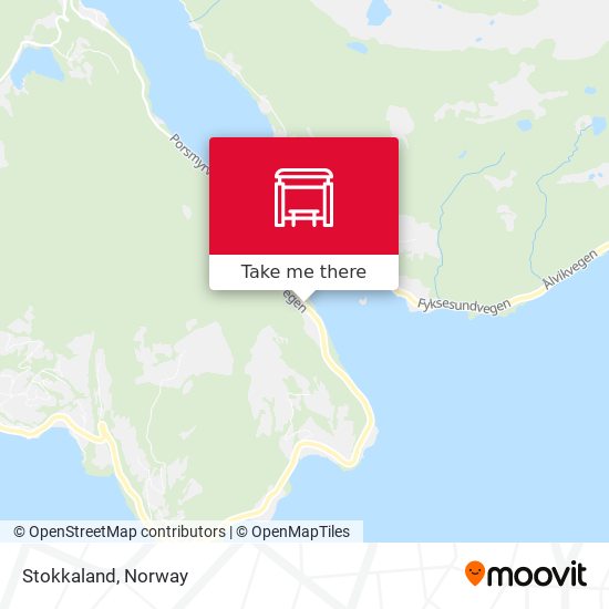 Stokkaland map