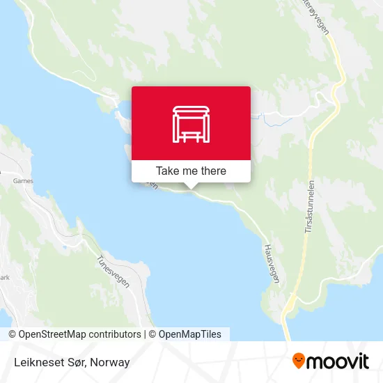 Leikneset Sør map
