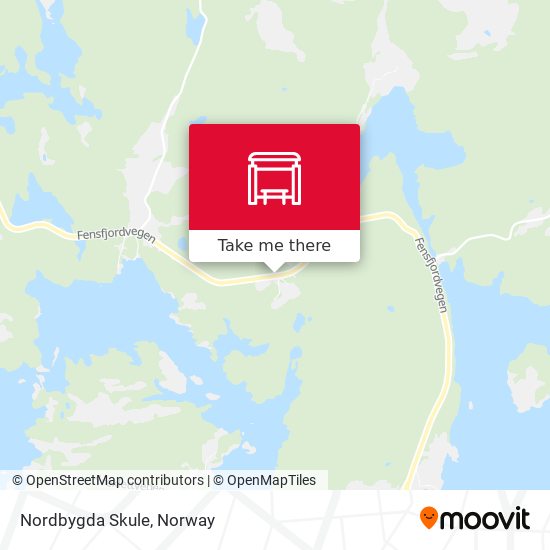 Nordbygda Skule map