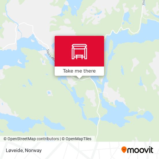 Løveide map