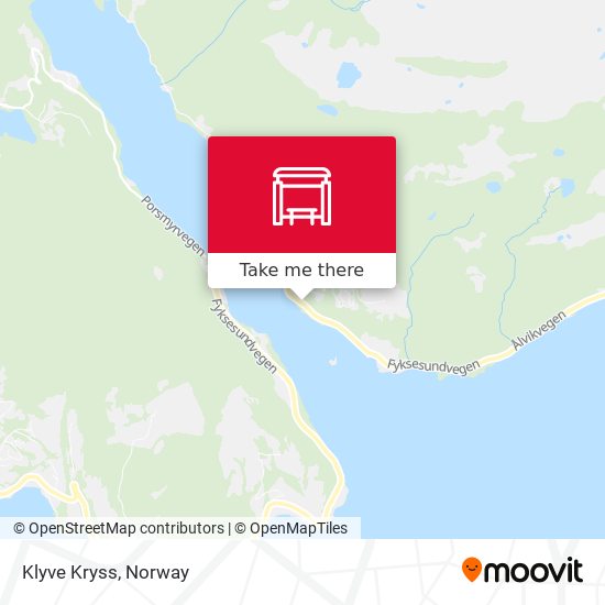 Klyve Kryss map