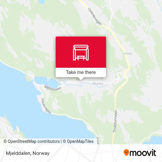 Mjelddalen map