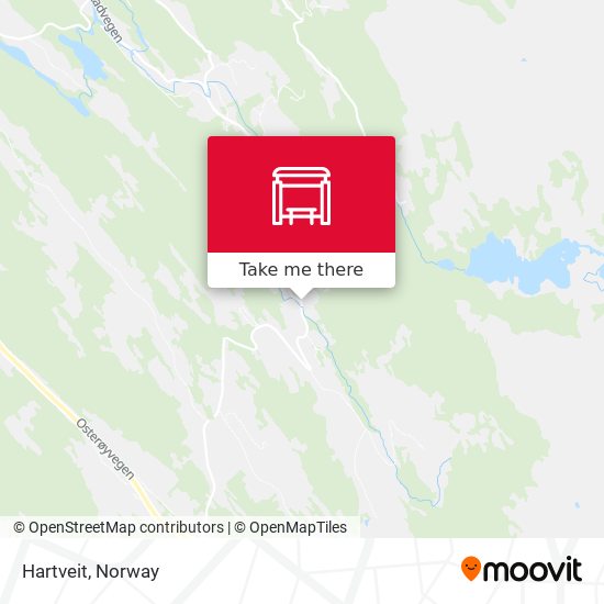 Hartveit map