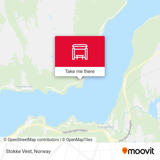 Stokke Vest map
