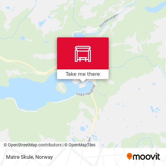 Matre Skule map