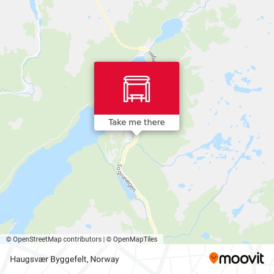 Haugsvær Byggefelt map