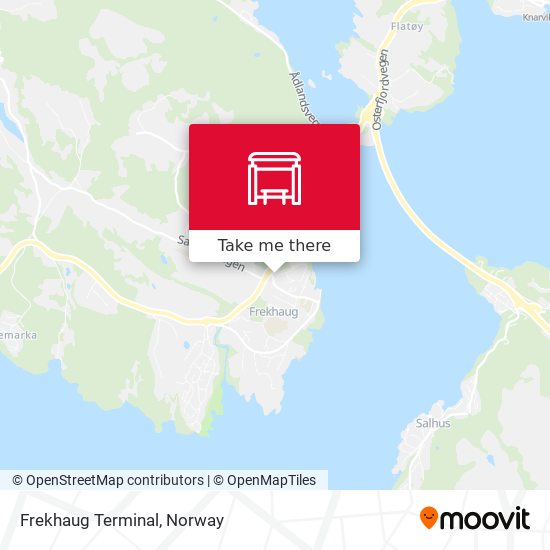 Frekhaug Terminal map