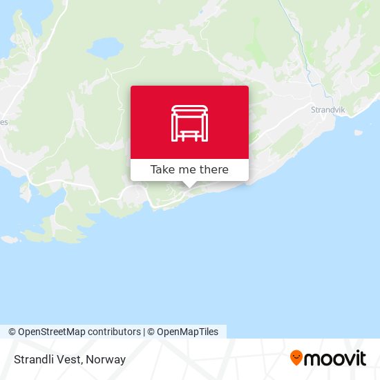 Strandli Vest map