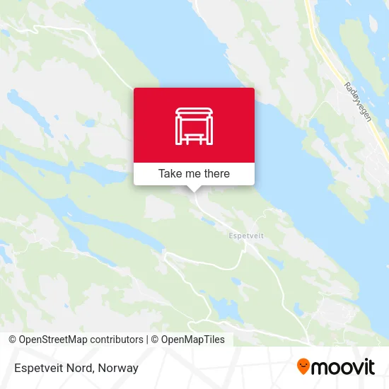 Espetveit Nord map