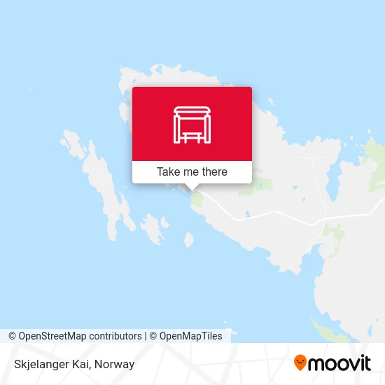 Skjelanger Kai map