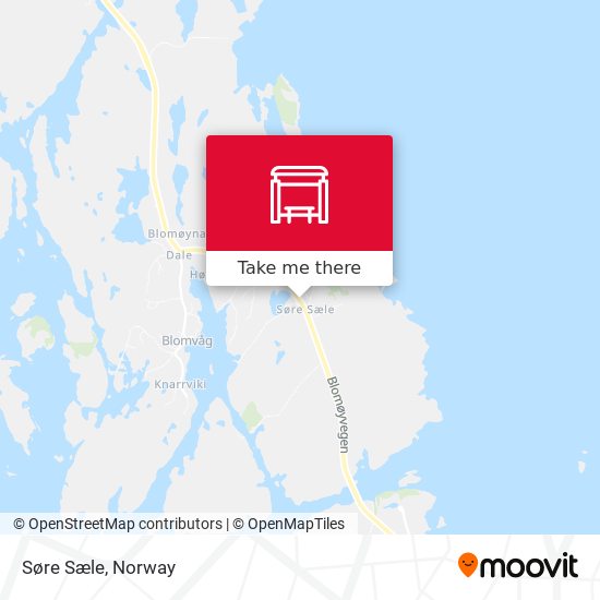 Søre Sæle map