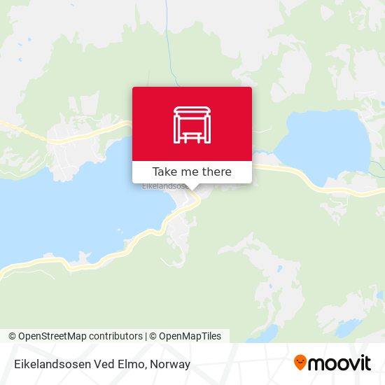 Eikelandsosen Ved Elmo map