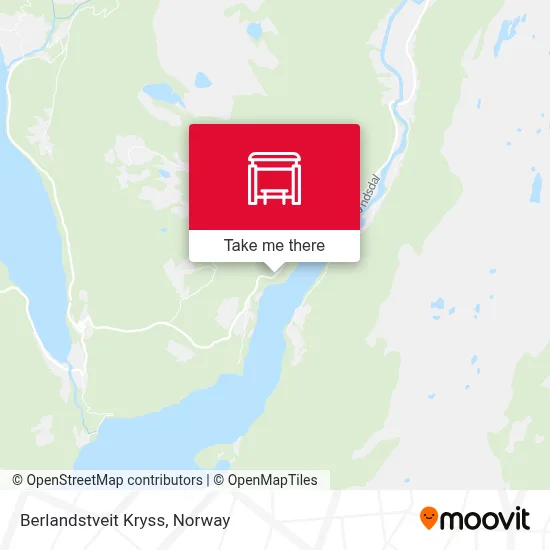 Berlandstveit Kryss map