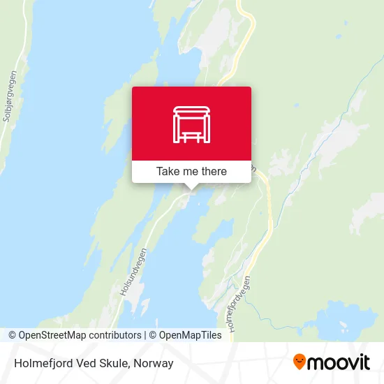 Holmefjord Ved Skule map