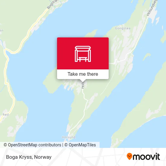 Boga Kryss map