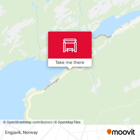 Engjavik map