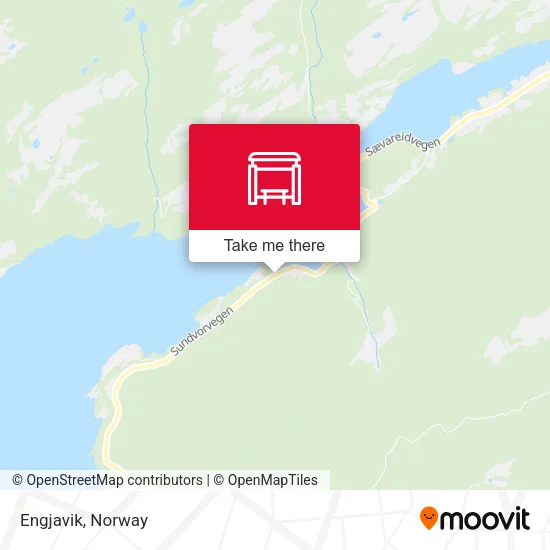 Engjavik map