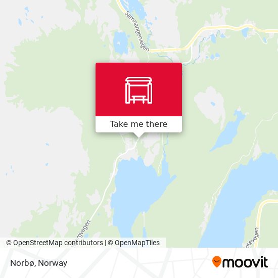 Norbø map