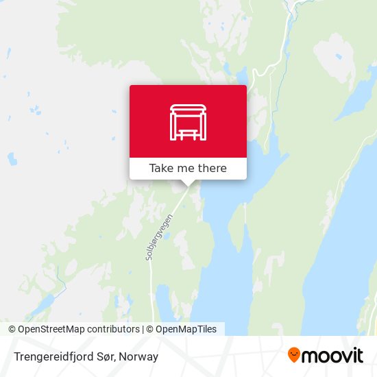 Trengereidfjord Sør map