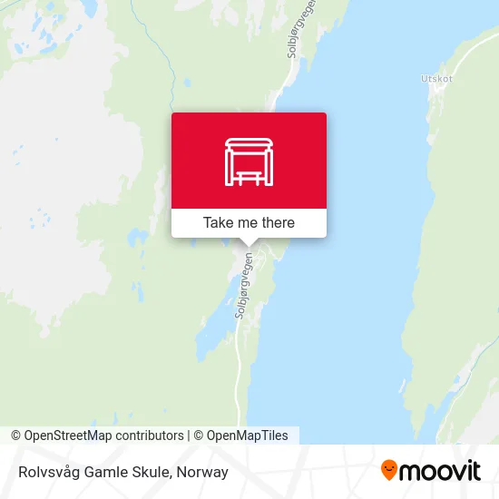 Rolvsvåg Gamle Skule map