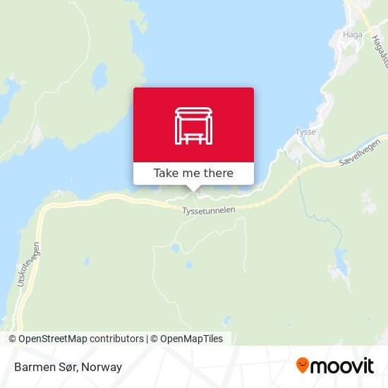 Barmen Sør map