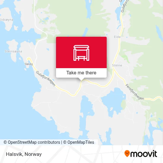 Halsvik map