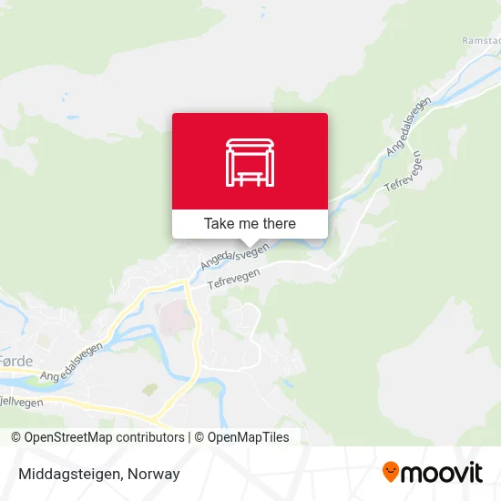 Middagsteigen map