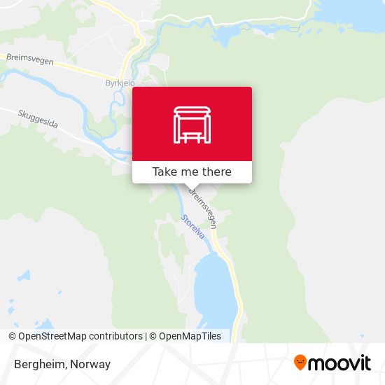 Bergheim map