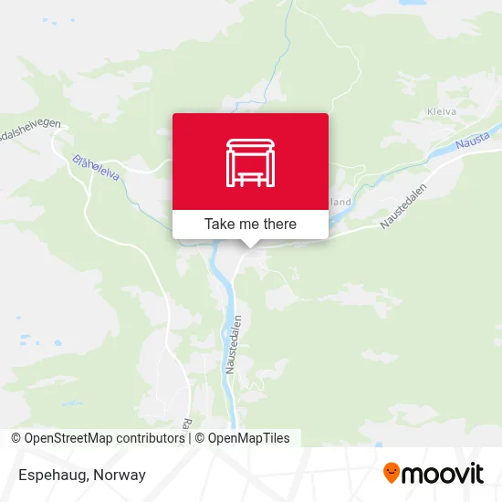 Espehaug map