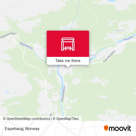 Espehaug map